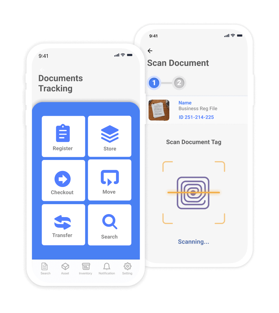 RFID Document Tracking Software - Search and Locate Documents